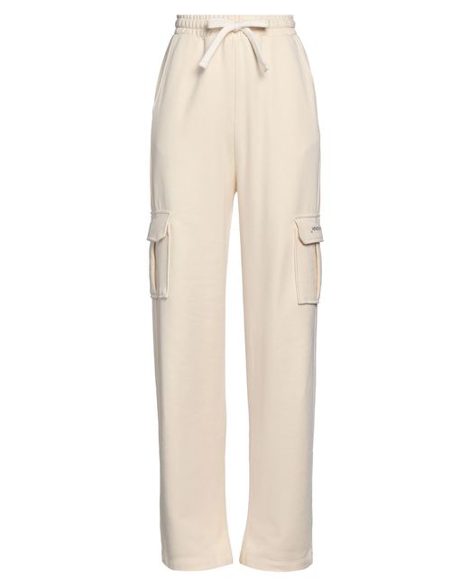 hinnominate Natural Cream Pants Cotton