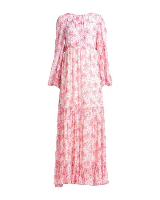 byTiMo Pink Maxi-Kleid