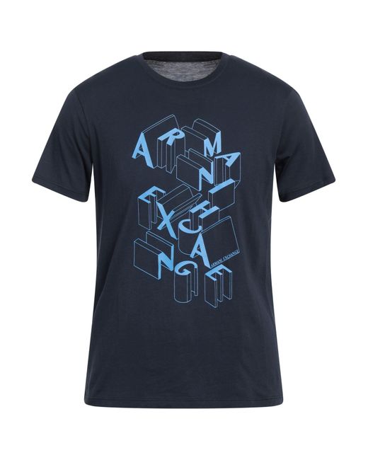 Armani Exchange Blue T-shirt for men