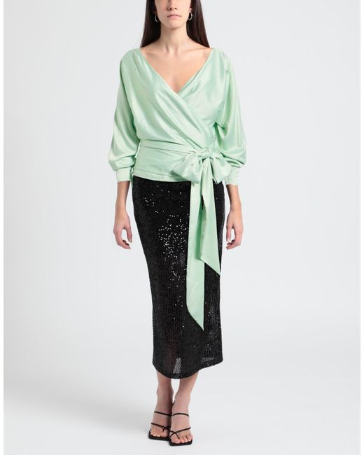 GIADA CURTI RESORT Green Top Polyester
