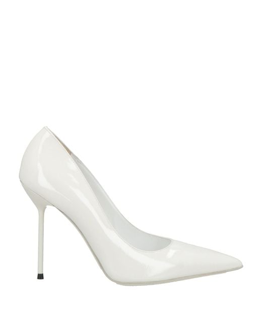 Paris Texas White Pumps Leather