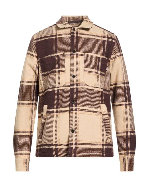 Only & Sons Natural Shirt Cotton, Polyester for men