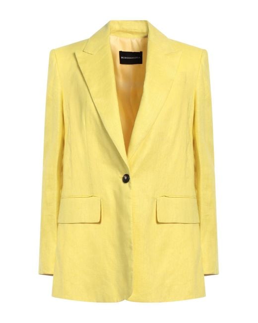 Bcbg yellow blazer 2025