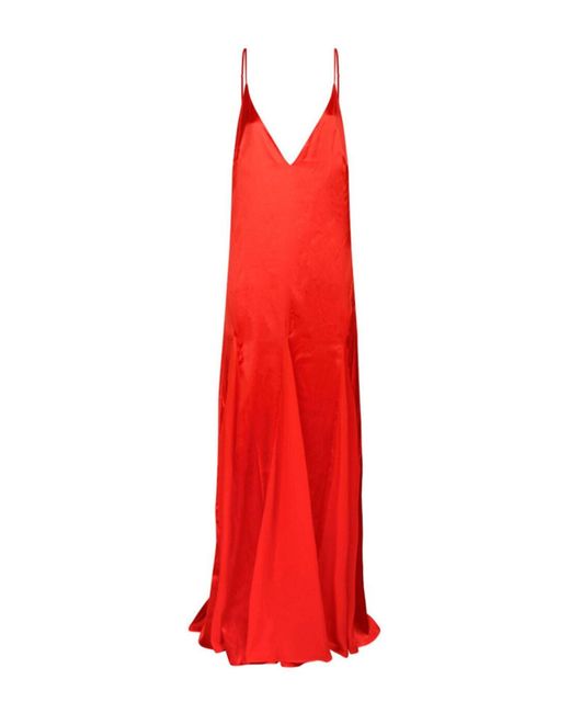 Vestido largo Elisabetta Franchi de color Red