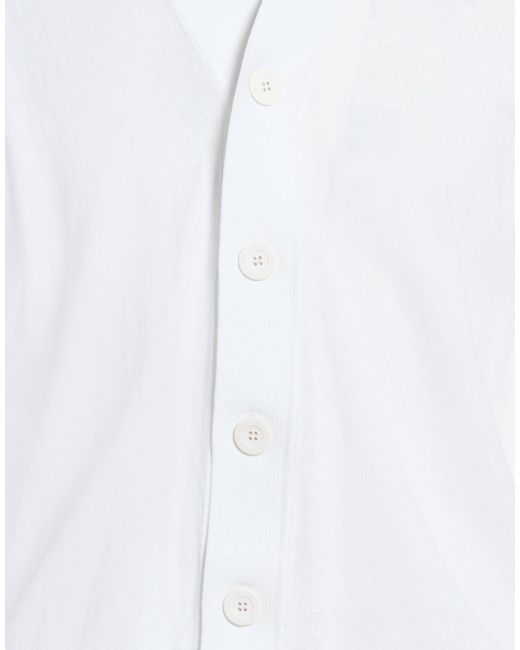 Alpha Studio White Cardigans for men