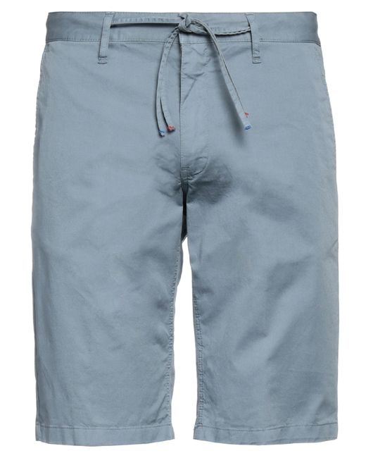 Grey Daniele Alessandrini Blue Shorts & Bermuda Shorts for men