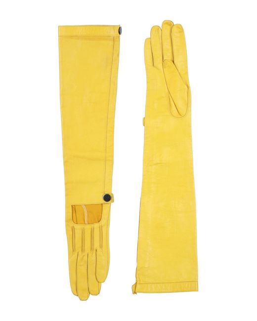 Lanvin Yellow Gloves