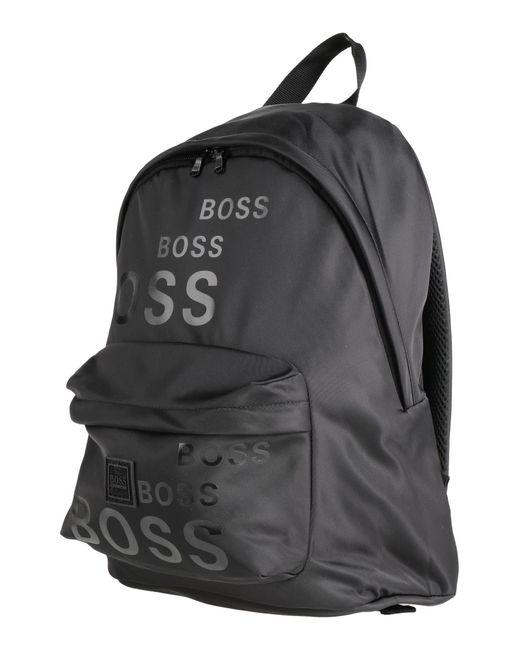 Boss Black Rucksack for men