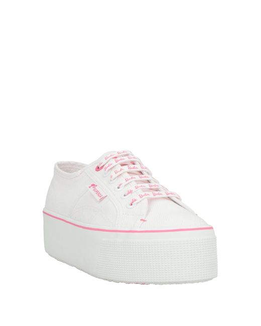 Superga White Trainers