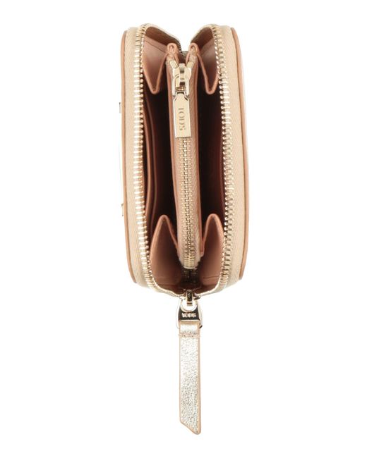 Tod's Natural Wallet Leather