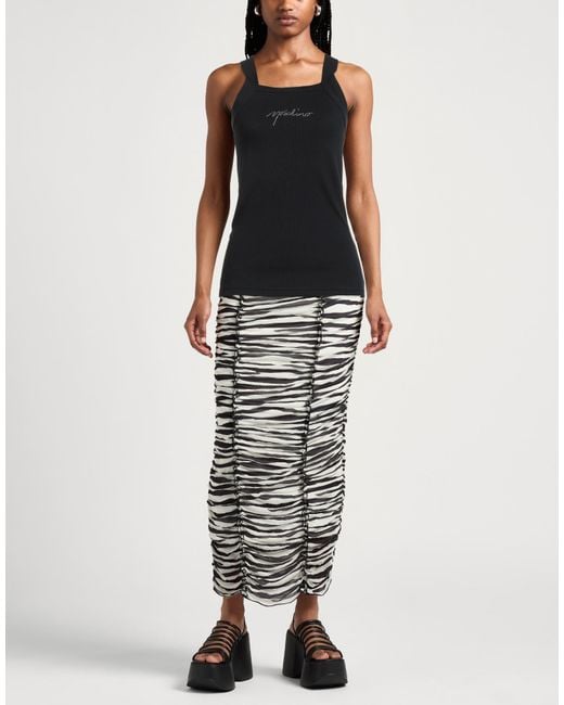Moschino Black Tank Tops