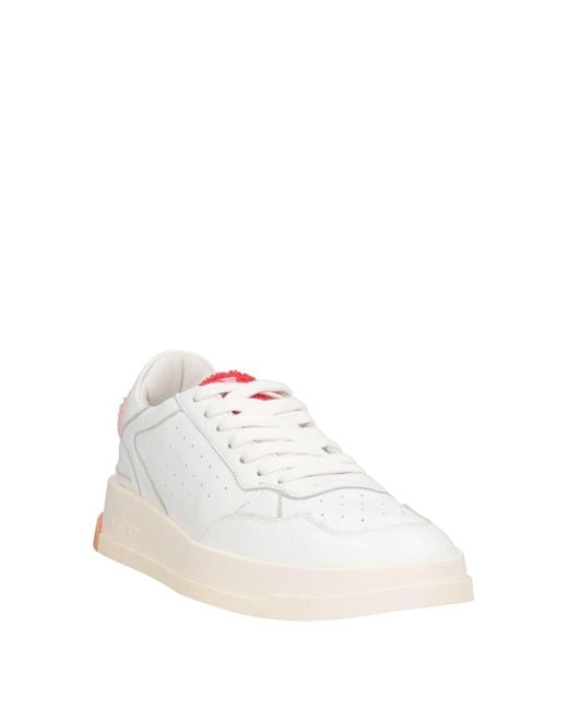 GHOUD VENICE White Sneakers Leather, Textile Fibers