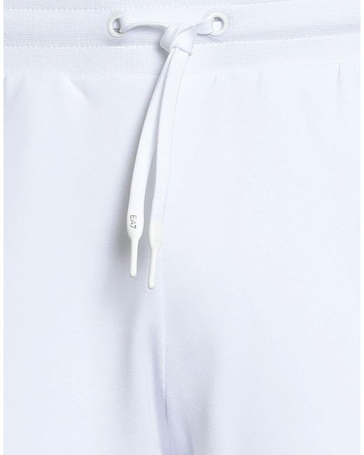 EA7 White Pants for men