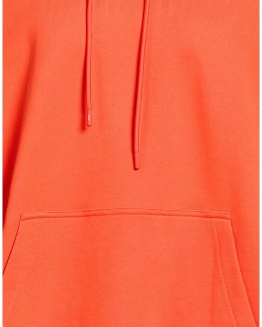 MSGM Orange Sweatshirts