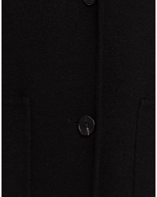 Paltò Black Coat Wool