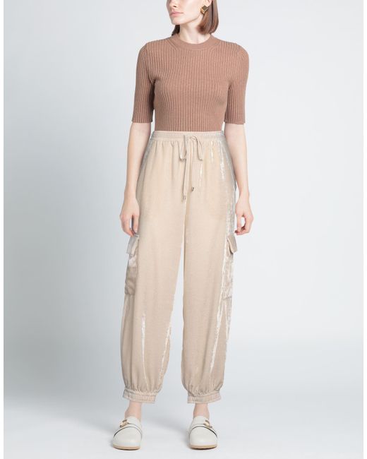 Semicouture Natural Trouser