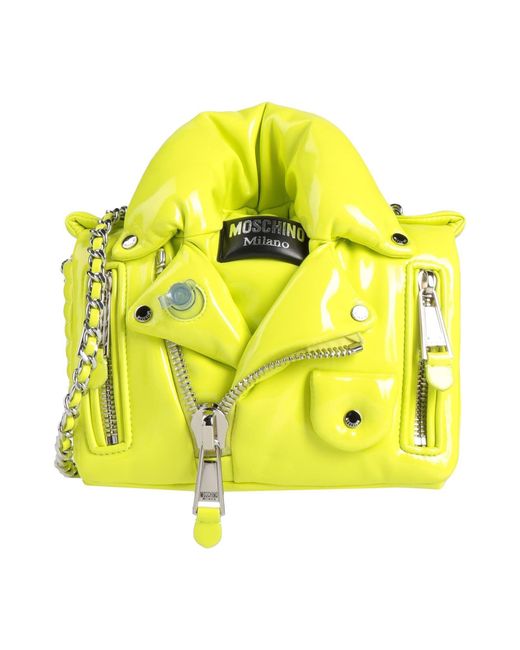 Moschino Yellow Cross-Body Bags