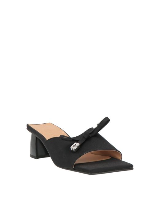 Ganni Black Sandals