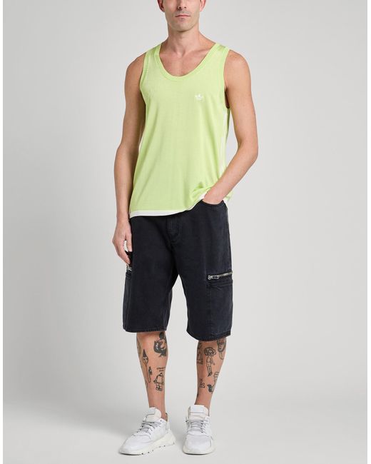 Adidas Originals Green Tank Top for men