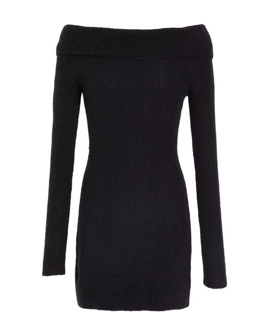 8 by YOOX Black Short Dress