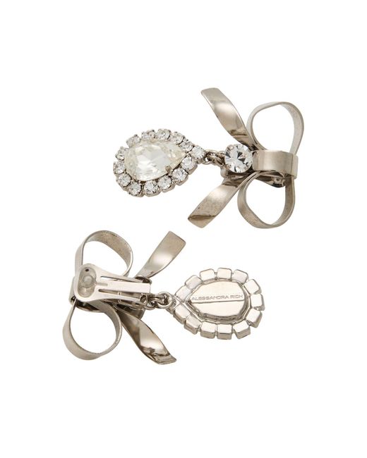 Alessandra Rich Metallic Ohrring