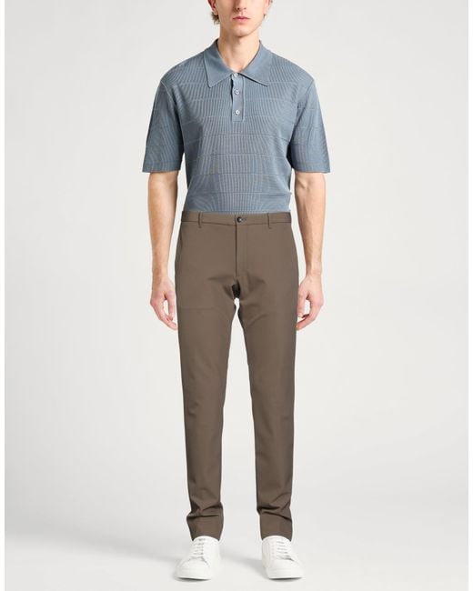 Incotex Gray Pants Polyamide, Elastane for men