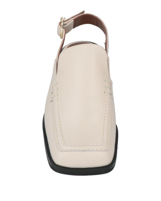 Alohas White Mules & Clogs Soft Leather