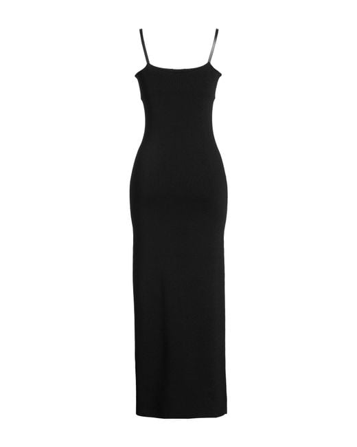 Acne Black Maxi Dress