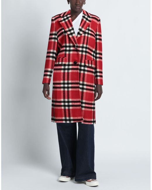 Manteau long MAX&Co. en coloris Red