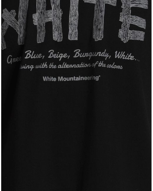 White Mountaineering T-shirts in Black für Herren