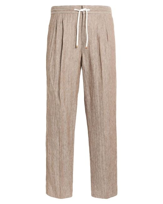 Brunello Cucinelli Natural Trouser for men