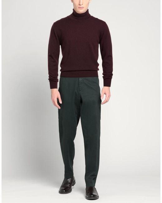 Moorer Purple Turtlenecks for men