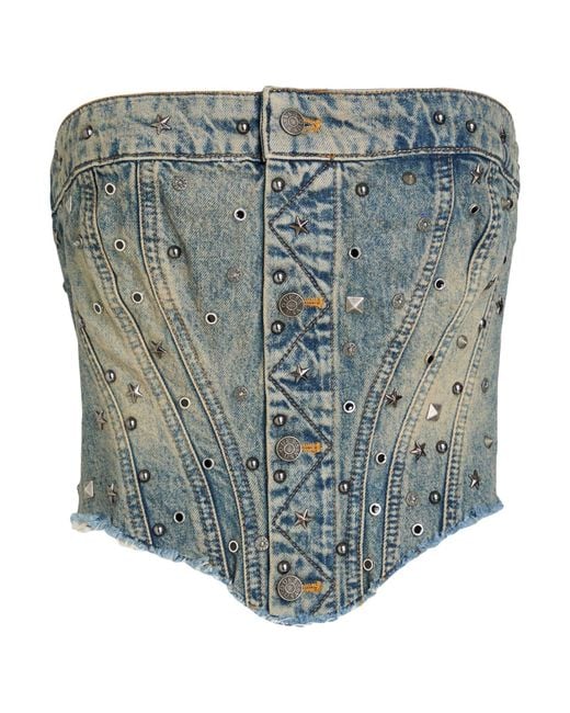Guess Blue Top