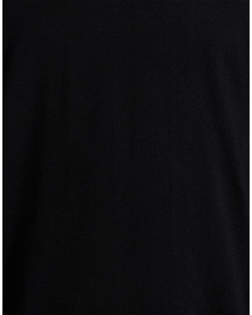 Alpha Studio Black Turtleneck for men