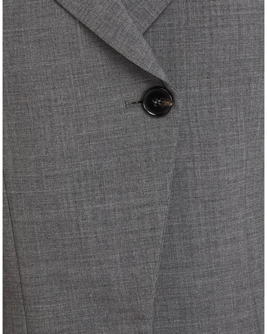 MSGM Black Blazer Virgin Wool, Elastane