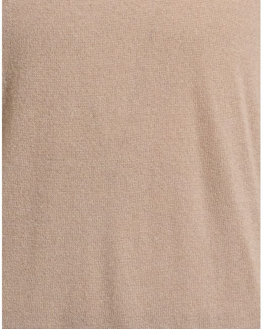 Emporio Armani Natural Sand Turtleneck Cashmere for men