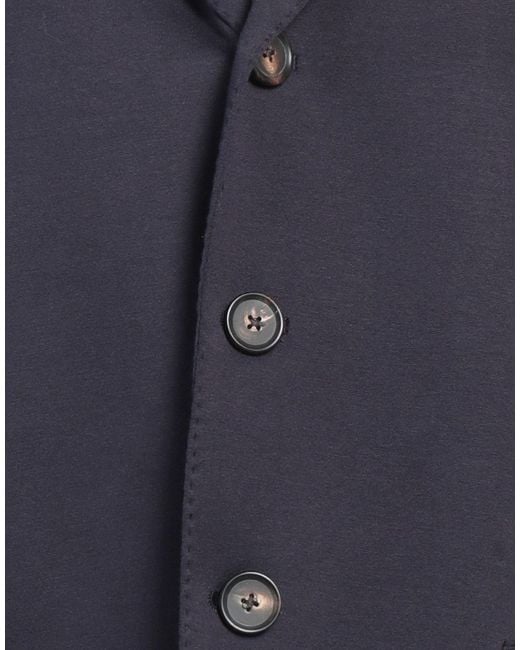 Doppiaa Blue Blazer Cotton, Polyester for men