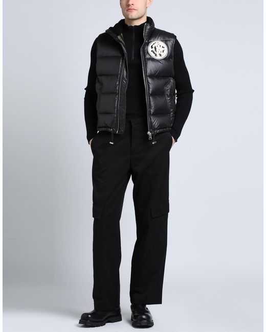 Roberto Cavalli Black Puffer for men