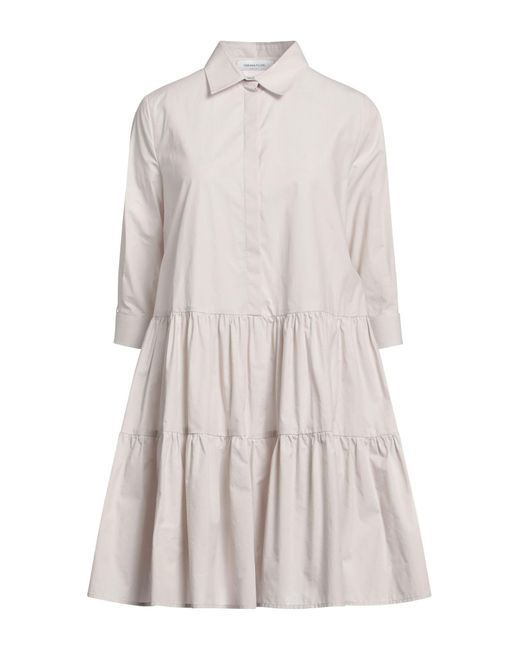 Fabiana Filippi White Mini-Kleid