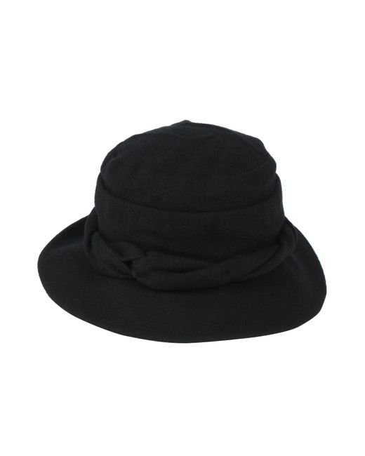 Y's Yohji Yamamoto Black Hat Wool