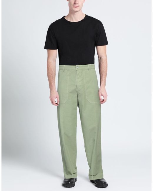 Nine:inthe:morning Green Trouser for men