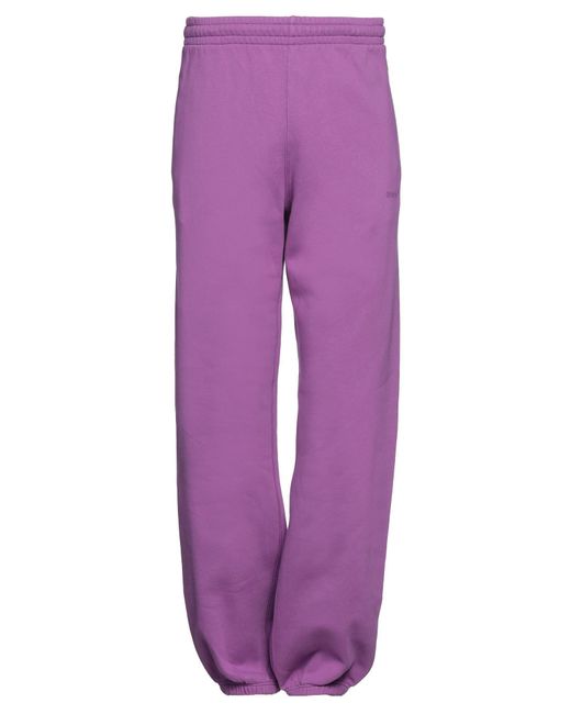 Pantalone di Off-White c/o Virgil Abloh in Purple da Uomo
