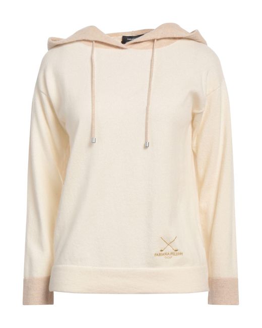 Fabiana Filippi Natural Cream Sweater Cashmere