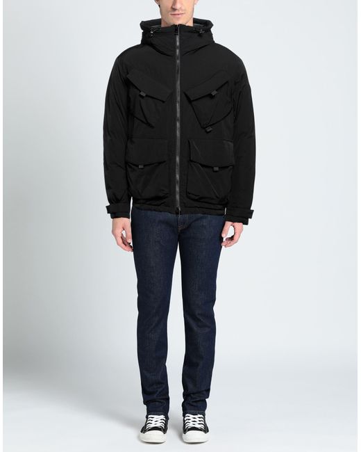 ARMANI EXCHANGE Black Puffer for men