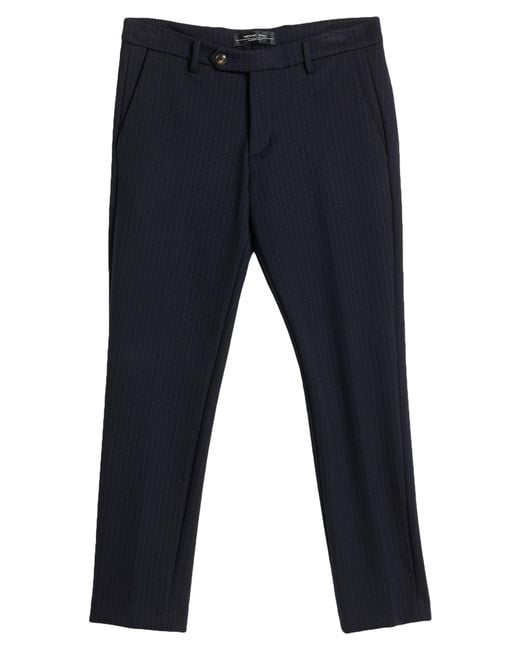 Michael Coal Blue Midnight Pants Viscose, Polyamide, Elastane, Polyester for men