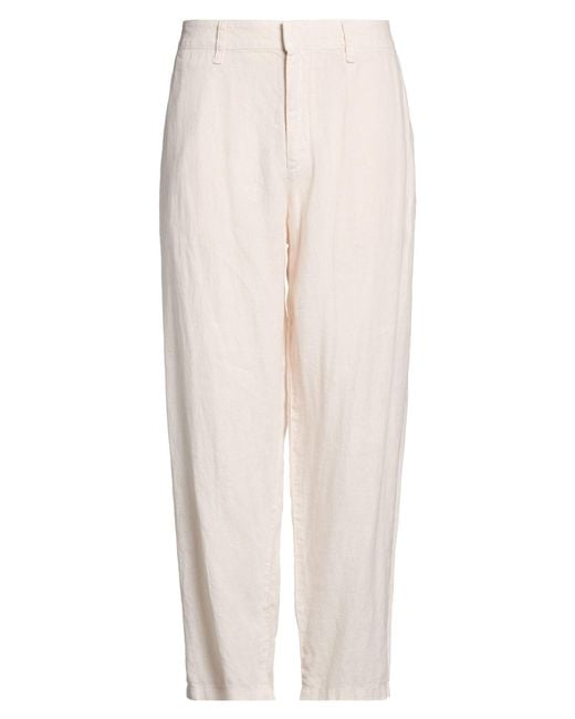 Rag & Bone White Pants Linen for men