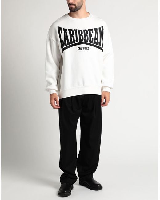 BOTTER White Ivory Sweatshirt Organic Cotton for men