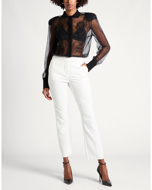 Blugirl Blumarine Black Shirt Polyester, Viscose