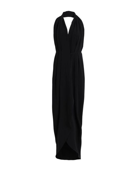 Robe longue Alaïa en coloris Black