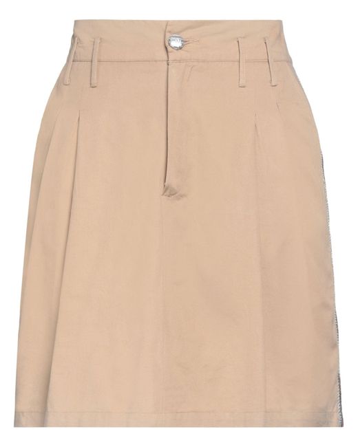 EMMA & GAIA Natural Mini Skirt